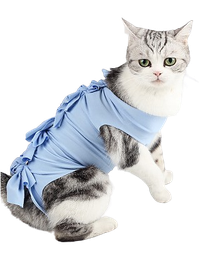 [69005122002SBE] Pet Surgery Recovery Clothes Small 1.5-3 kg Blue
