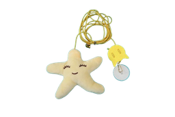 [6924141297STR] Door Hanging Cat Teaser Star Shape 2m