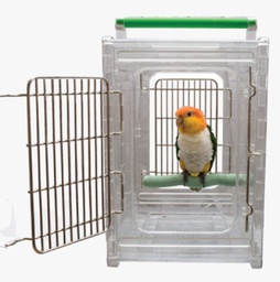 [1158202025156] Parrot Portable Cage L26.5cm*W32.3cm*H38.5cm