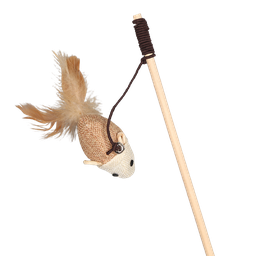 [6920210508305] Cat Wand Natural Mouse Shape
