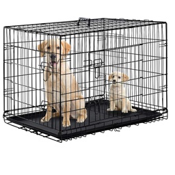 [69121748108] Dog Cage L121*W74*H81 with Divider