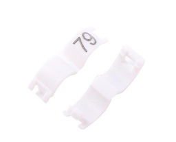[4833300] Plastic Clip Ring 3MM No.1-50