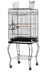 [6900705] Luxury Parrot Cage with roof gate 51*51*135