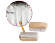 [8012] Nylon & Wood Face Brush 12.3*4.5 cm