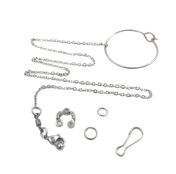 [11582020618] حجل مقاس 7 للمكاوات الصغيرة مع سلسله رفية 47.5 سم